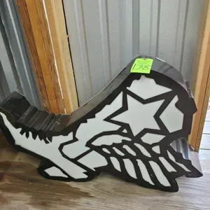 Metal Boot Sign