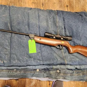 Beeman .177 Cal Air Rifle with Gamo Scope