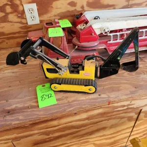 Tonka Track Front End Loader - Metal, Vintage