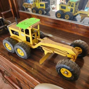 Tonka Road Grader - Metal, Vintage