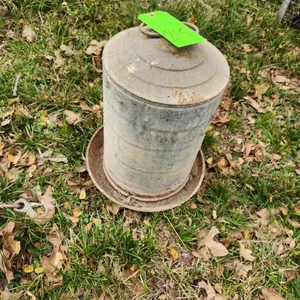 Galvanized Chicken Waterer