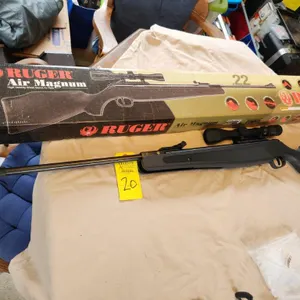 Ruger Air Magnum Rifle w. Scope 1000 PPS - Original Box