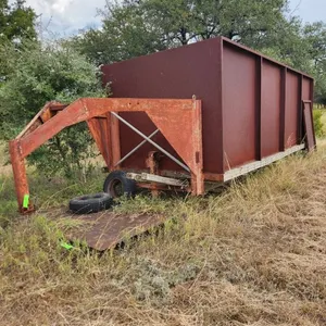 Shop made Gooseneck Trailer & Contents.