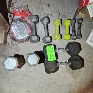Hand Weights - 5 Sets