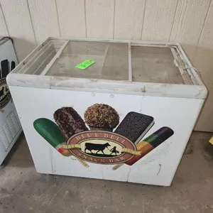 Commercial Glass Top Display Chest Freezer