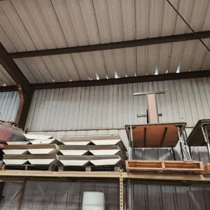Lot of Tables, Light Fixtures, & Chairs - Top Pallet Rack