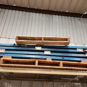 Pallet of Blue Doors - Top Pallet Rack