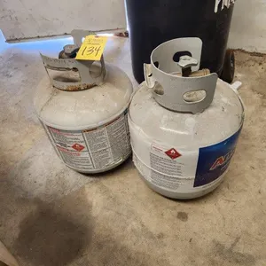2 Empty Propane Tanks