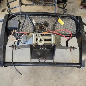Brush Guard with Winch