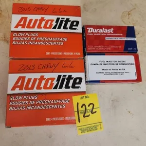 Autolite Glow Plugs & Duralast Fuel Injector Sleeve