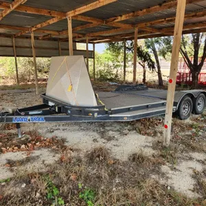 20' Load Trail Car Hauler Trailer, Metal Floor & Winch