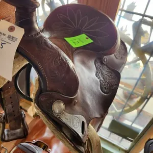 Action Co. Western Saddle 10.5" Serial # 21504-1