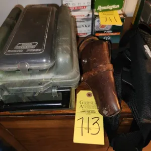 2 Holsters & Ammo Box