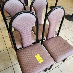 4 Restaurant Padded Chairs