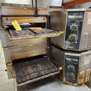 Lincoln Impinger Gas Double Stack Conveyor Pizza Oven - 2 Count