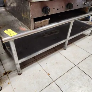 Stainless Steel Low Profile Table 6'