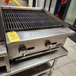 Atosa Countertop Gas Char broiler