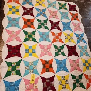 Improved 9 Patch Quilt 77"x65"