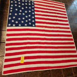 American Flag Quilt 76"x68