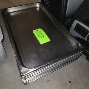 Stack of Stainless Steel Steamer Pans