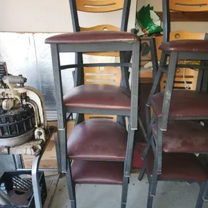 4 Restaurant Padded Chairs