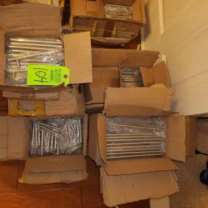 4 Boxes of Stainless Steel Handles - 4", 6", 10"