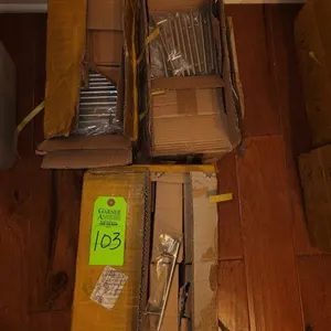 3 Boxes of Stainless Steel Handles 6"