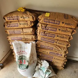 20 - 50lb Bags 46-0-0 Fertilizer & 2 Partial Bags Fescue Seed/Regular Seed
