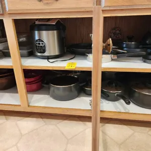 Contents of Island Cabinets - Pots, Pans, and Misc.