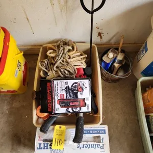 Misc. Tools, Lighters, Rope, Painters Plastic & Brushes