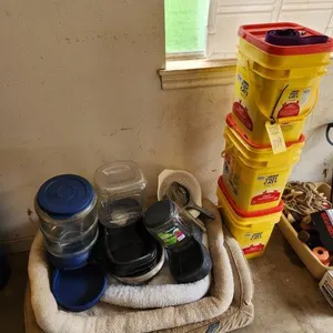 Misc. Items - Cat Litter, Dog Beds, Food Dispensers