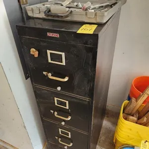 Filing Cabinet & Contents