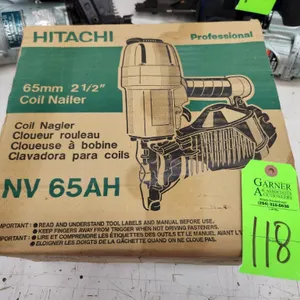 Hitachi 65MM 2 1/2" Coil Nailer Pneumatic
