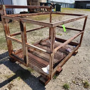 Man Lift Basket with Fork Pockets for Forklift 4' x 6'
