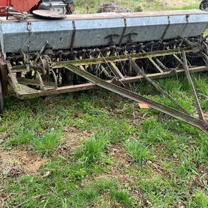 Minneapolis Moline 10' Grain Drill with Grass Seed Attachment