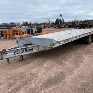 1995 Redi Haul R25' Deckover Dovetail Trailer (Has WI Title) (Nitke Yard-Mosinee, WI)