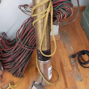 UNUSED MASTERCRAFT 150E18P13 WELL PUMP W/ POWER CABLE, FRANKLIN ELEC. MOTOR 230V/0.5HP