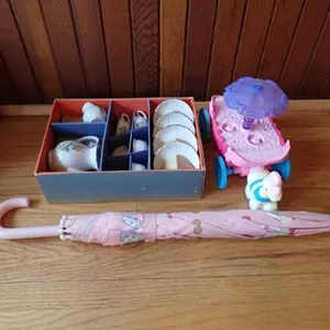 Porcelain Miniature Tea Set