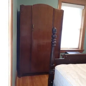 Antique Art Deco Skyscraper Wardrobe