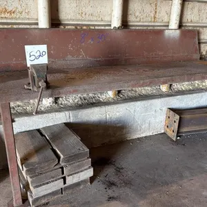8’X30” Metal Shop Work Bench with Mounted Vice