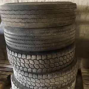 (5) 11R22.5 Semi Tires