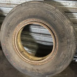 11R24.5 HandKook Semi Tire on steel rim