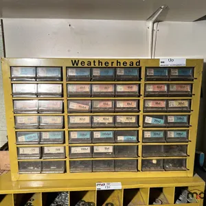 Weatherhead Storage Organizer w/ Assortment of Brass Fittings
 UNRESERVED