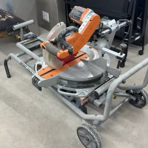 Ridgid 12" Dual Bevel Sliding Compound Mitre Saw with MS-UV Mobile Miter Saw Stand