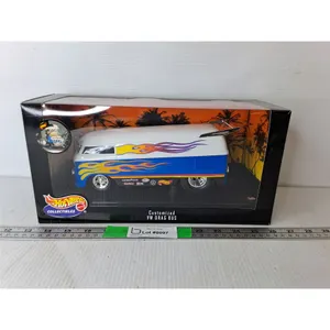 Hot Wheels Volkswagen Model Drag Bus 1:18 Scale, NIB