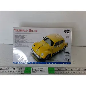 Volkswagen Beetle Metal Body Model Kit 1:43 Scale- Sealed