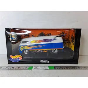 Hot Wheels Model Volkswagen Drag Bus 1:18 Scale, NIB