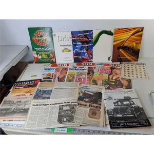 Volkswagen Advertising Booklets, Parts Catalogue, Stickers, The Sun Expired Calendars, Misc.