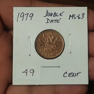 1979 Double Date Cent - MS-63.