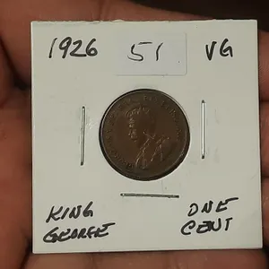 1926 King George One Cent.
